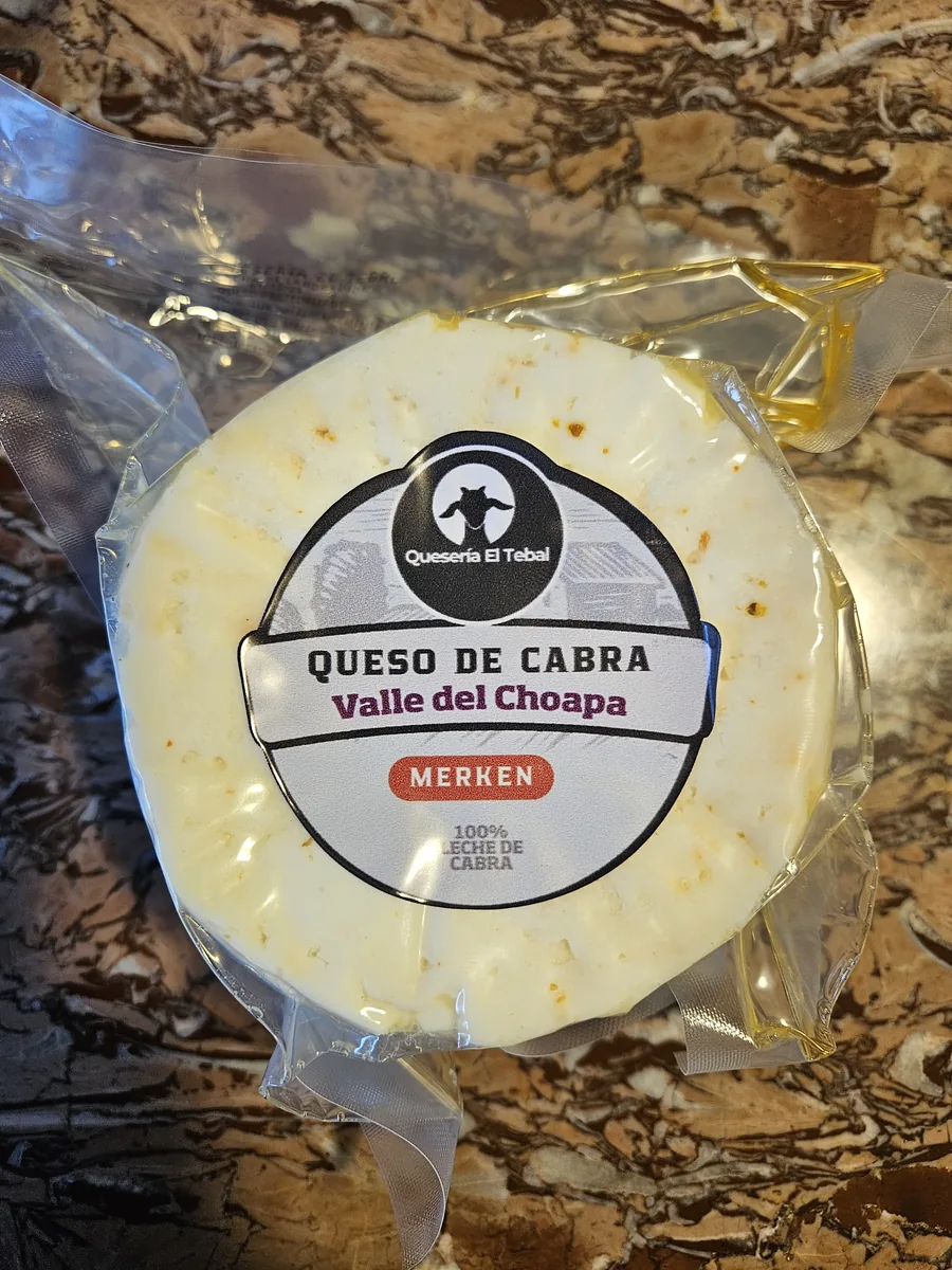 Queso de cabra merkén 400 g sellado al vacío